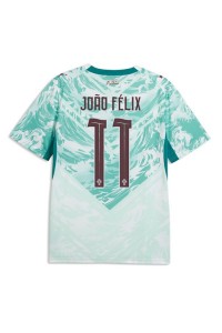 Portugali Joao Felix #11 Jalkapallovaatteet Vieraspaita MM-kisat 2026 Lyhythihainen